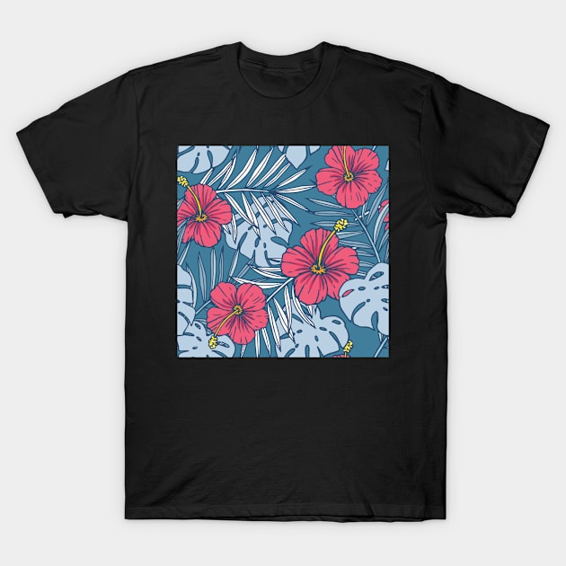 Hand Drawn Summer Tropical | Urban Finery T-Shirt by uppermosteN